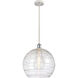 Ballston Deco Swirl 1 Light 13.75 inch Pendant
