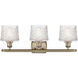 Ballston Niagra LED 26 inch Antique Brass Bath Vanity Light Wall Light, Ballston