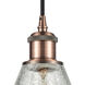 Ballston Conesus 1 Light 6 inch Antique Copper Mini Pendant Ceiling Light, Ballston