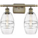 Ballston Vaz 2 Light 15.88 inch Antique Brass Bath Vanity Light Wall Light