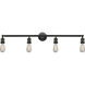 Franklin Restoration Bare Bulb LED 42 inch Oil Rubbed Bronze Bath Vanity Light Wall Light