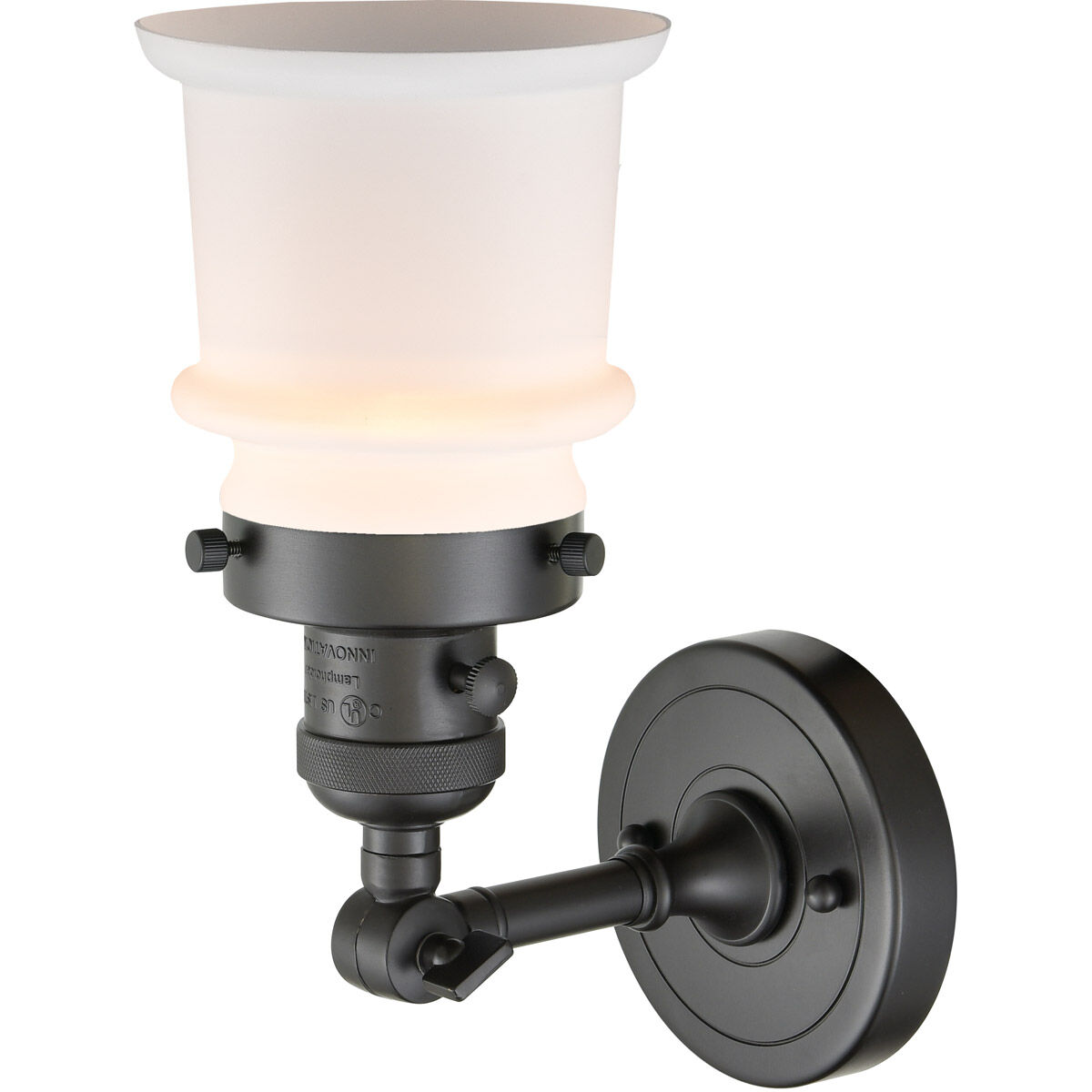 Franklin Restoration Small Canton LED 6.5 inch Oil Rubbed Bronze Sconce Wall Light, Franklin Restoration