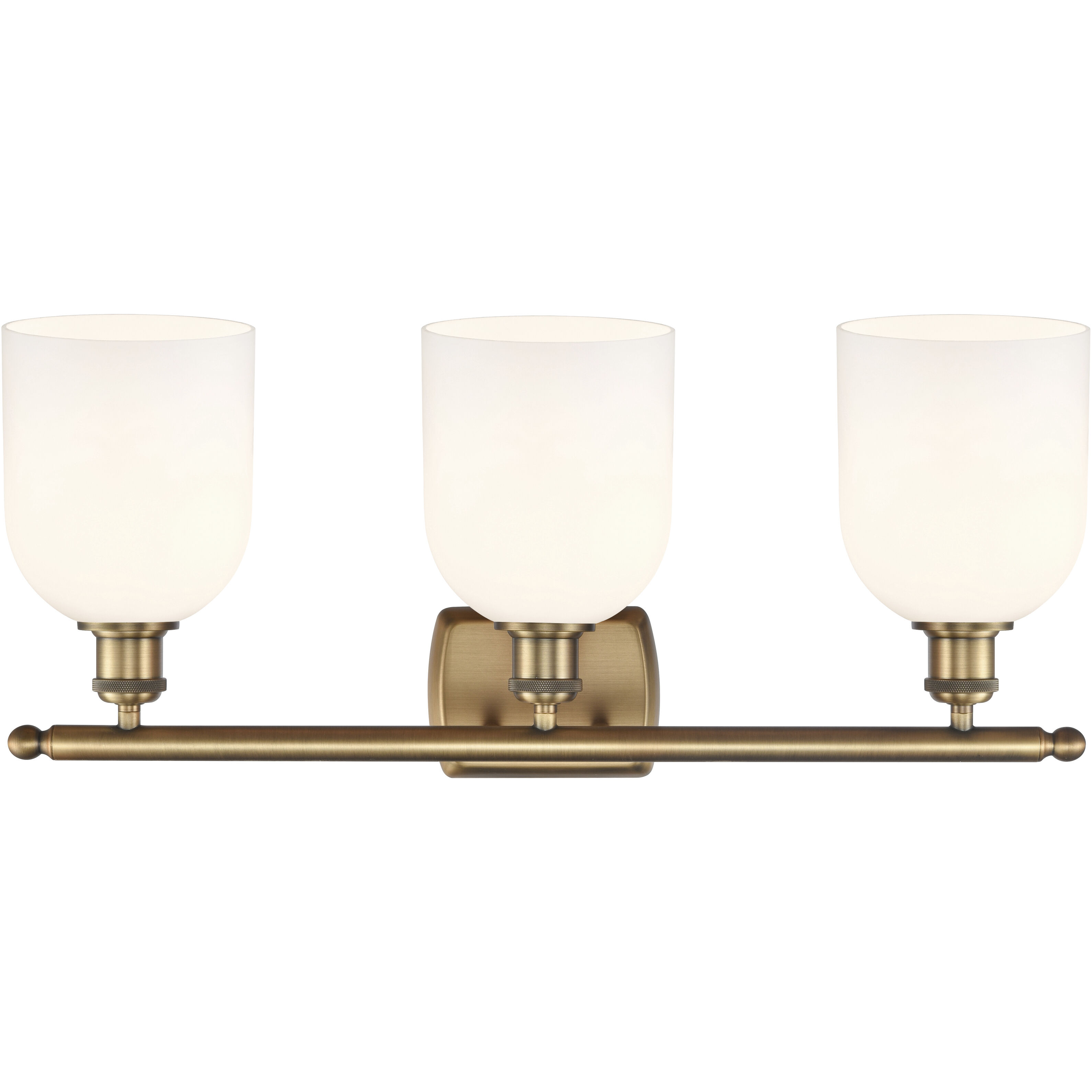 Ballston Bella 3 Light 25.5 inch Brushed Brass Bath Vanity Light Wall Light