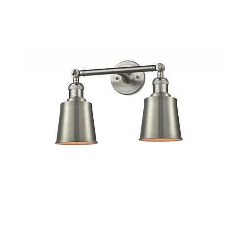 Franklin Restoration Addison LED 16 inch Brushed Satin Nickel Bath Vanity Light Wall Light, Franklin Restoration