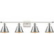 Ballston Smithfield 4 Light 36.00 inch Bathroom Vanity Light