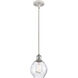 Ballston Small Waverly 1 Light 6 inch White and Polished Chrome Pendant Ceiling Light, Ballston