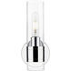 Downtown Urban Arden Wallchiere Wall Light in Polished Chrome