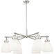 Newton Bell 6 Light 26.00 inch Chandelier
