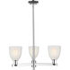 Arcadia Brookfield 3 Light 27.5 inch Polished Chrome Chandelier Ceiling Light