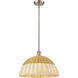 Ballston Bristol Natural II 1 Light 15.75 inch Mini Pendant