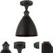 Ballston Dome LED 7.5 inch Oil Rubbed Bronze Semi-Flush Mount Ceiling Light