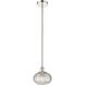 Edison Ithaca 1 Light 8 inch Polished Nickel Stem Hung Mini Pendant Ceiling Light