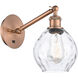 Ballston Waverly 1 Light 6 inch Antique Copper Sconce Wall Light