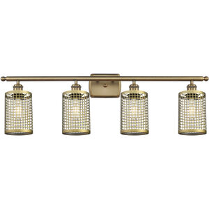 Nestbrook 4 Light 36 inch Brushed Brass Bath Vanity Light Wall Light
