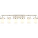 Pilaster II Cylinder 6 Light 43.88 inch Bathroom Vanity Light