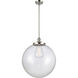 Franklin Restoration Beacon LED 18 inch Polished Nickel Pendant Ceiling Light in Seedy