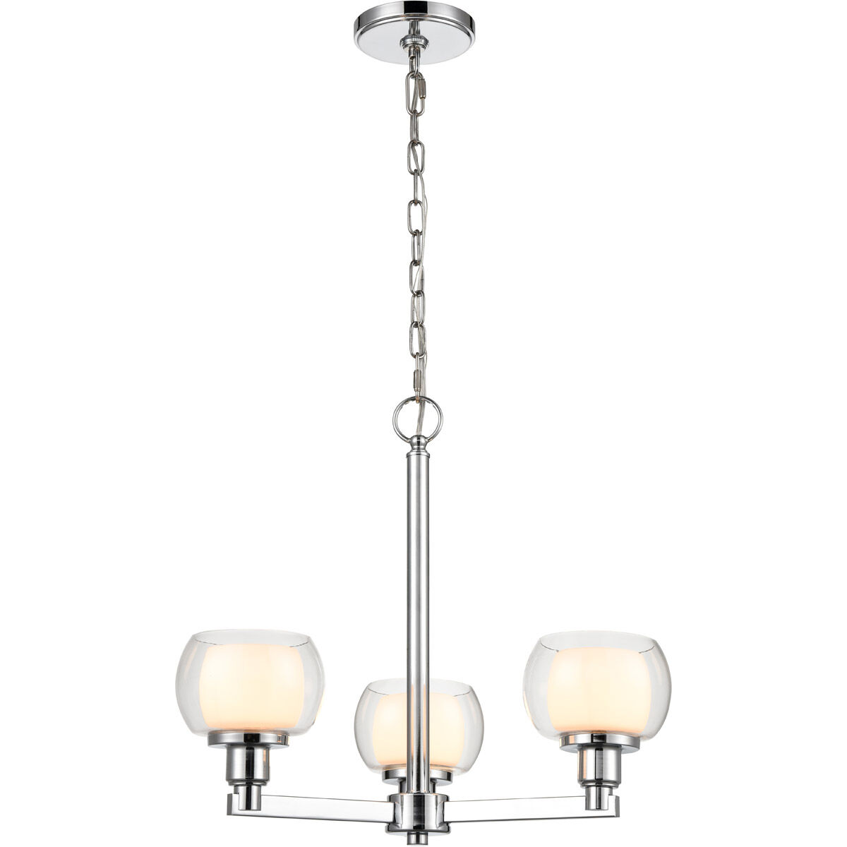 Cairo LED 19.63 inch Polished Chrome Pendant Ceiling Light