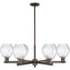 Arcadia Waverly 6 Light 35.75 inch Oil Rubbed Bronze Chandelier Ceiling Light