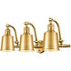 Franklin Restoration Addison 3 Light 28 inch Satin Gold Bath Vanity Light Wall Light, Franklin Restoration