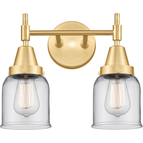 Caden LED 14 inch Satin Gold Bath Vanity Light Wall Light