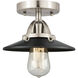 Nouveau 2 Railroad 1 Light 8.00 inch Semi-Flush Mount