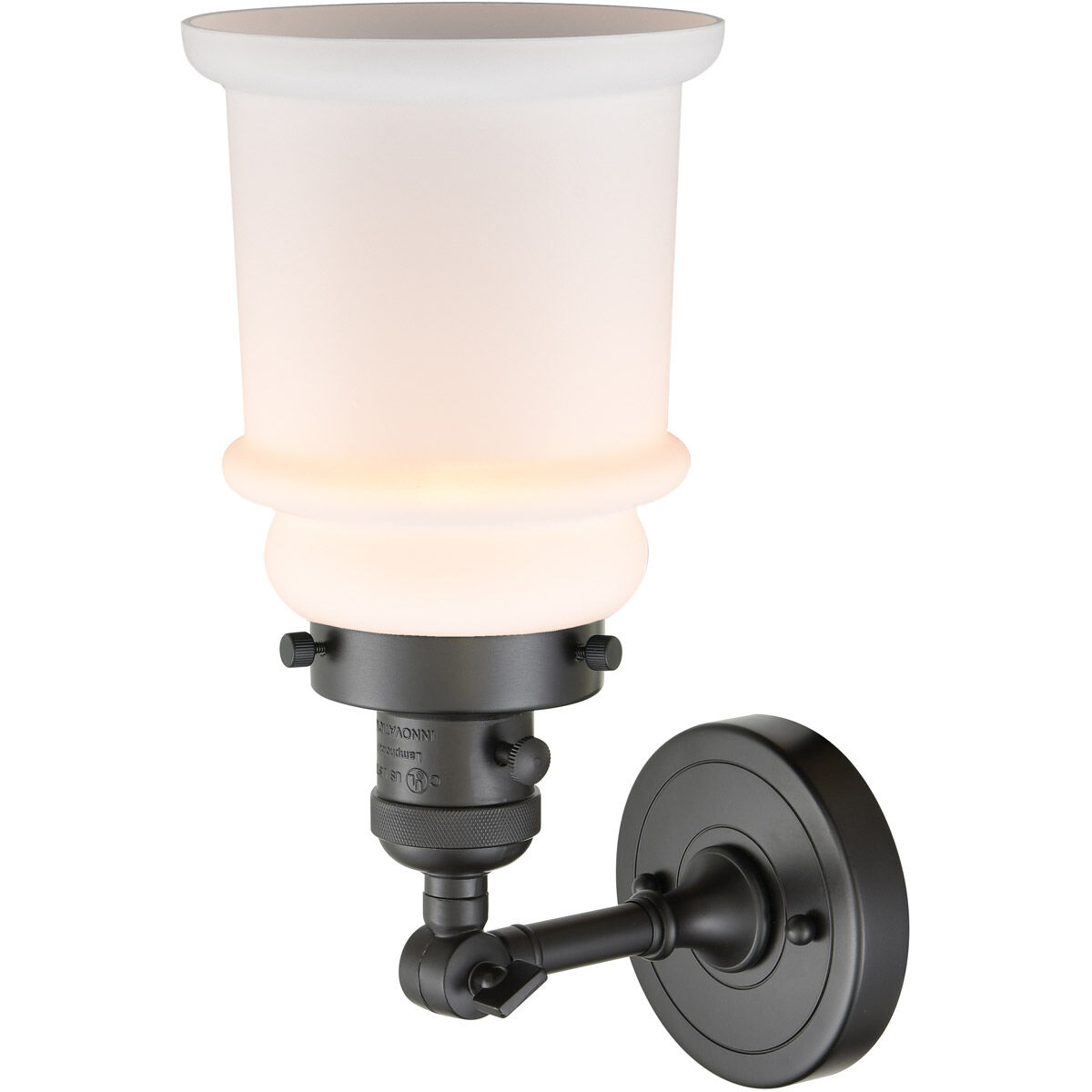 Franklin Restoration Canton LED 7 inch Oil Rubbed Bronze Sconce Wall Light, Franklin Restoration