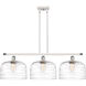Ballston Bell 3 Light 36.00 inch Island Light
