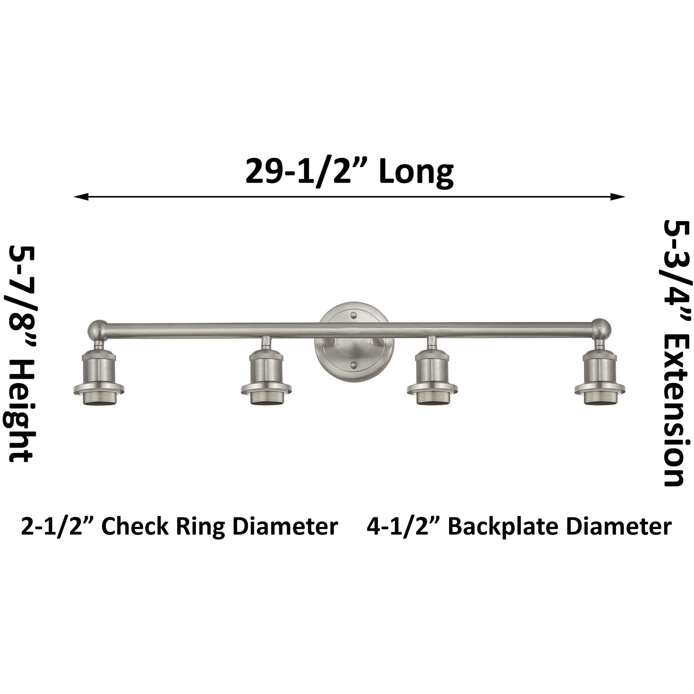 Edison Brookhaven Almond 4 Light 33 inch Antique Brass Bath Vanity Light Wall Light in Amber Glass