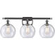 Ballston Athens LED 26 inch Polished Chrome Bath Vanity Light Wall Light in Seedy Glass, Ballston