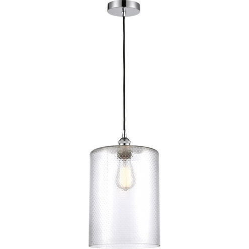 Edison Cobbleskill 1 Light 9 inch Polished Chrome Mini Pendant Ceiling Light