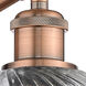 Ballston Salina LED 5 inch Antique Copper Sconce Wall Light