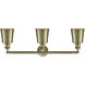 Franklin Restoration Addison LED 32 inch Antique Brass Bath Vanity Light Wall Light, Franklin Restoration