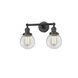 Franklin Restoration Beacon LED 17 inch Oil Rubbed Bronze Bath Vanity Light Wall Light in Clear Glass, Franklin Restoration