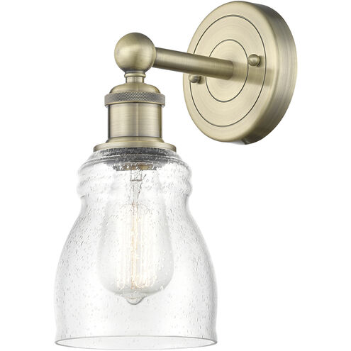 Ellery Sconce Wall Light in Antique Brass, Seedy