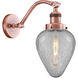Franklin Restoration Geneseo 1 Light 7 inch Antique Copper Sconce Wall Light, Franklin Restoration