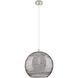 Crown Point 1 Light 12 inch Polished Nickel Pendant Ceiling Light