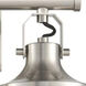 Auralume Provin 2 Light 19 inch Brushed Satin Nickel Bath Vanity Light Wall Light in Incandescent