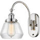 Franklin Restoration Fulton LED 7 inch Polished Nickel Sconce Wall Light