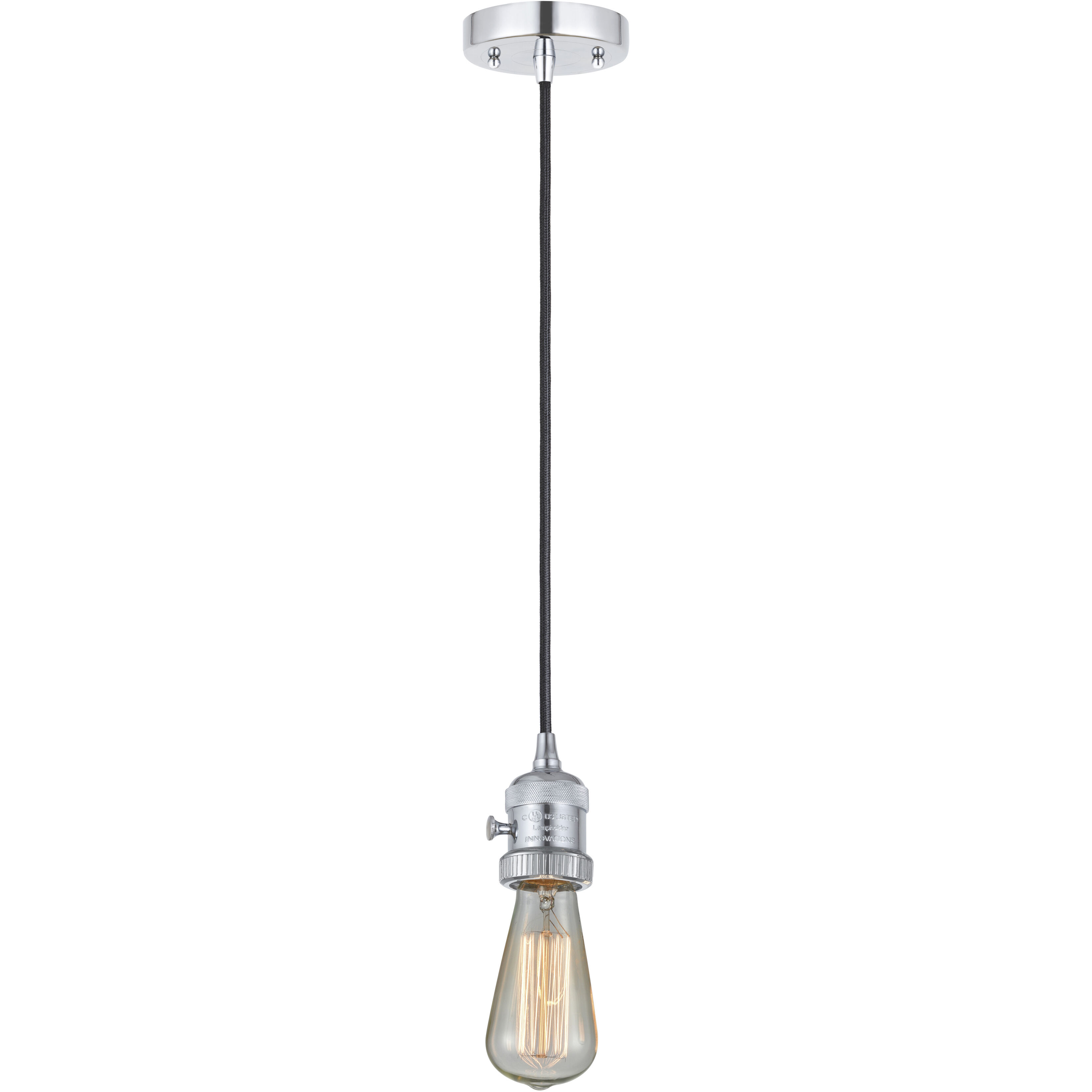 Franklin Restoration Halophane LED 8.5 inch Polished Chrome Mini Pendant Ceiling Light in Matte White Halophane Glass