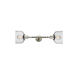 Franklin Restoration Large Bell LED 8 inch Brushed Satin Nickel Bath Vanity Light Wall Light in Seedy Glass, Franklin Restoration