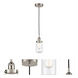 Edison Dover 1 Light 5 inch Brushed Satin Nickel Mini Pendant Ceiling Light