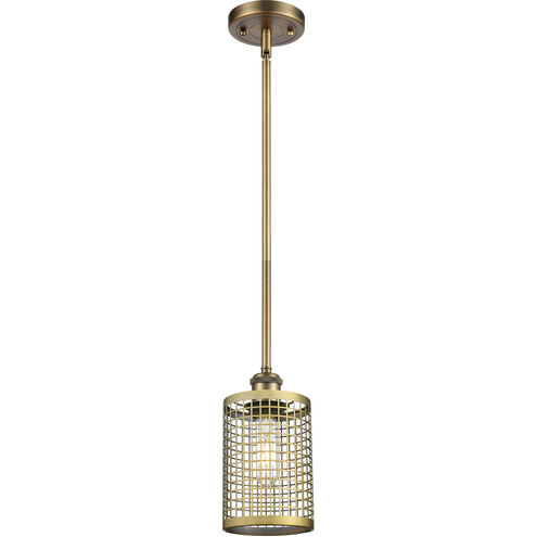 Nestbrook 1 Light 4.75 inch Brushed Brass Pendant Ceiling Light