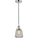 Edison Chatham 1 Light 7 inch Polished Chrome Mini Pendant Ceiling Light