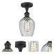 Edison Salina 1 Light 5 inch Oil Rubbed Bronze Semi-Flush Mount Ceiling Light