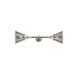Franklin Restoration Large Cone 2 Light 7.75 inch Bathroom Vanity Light