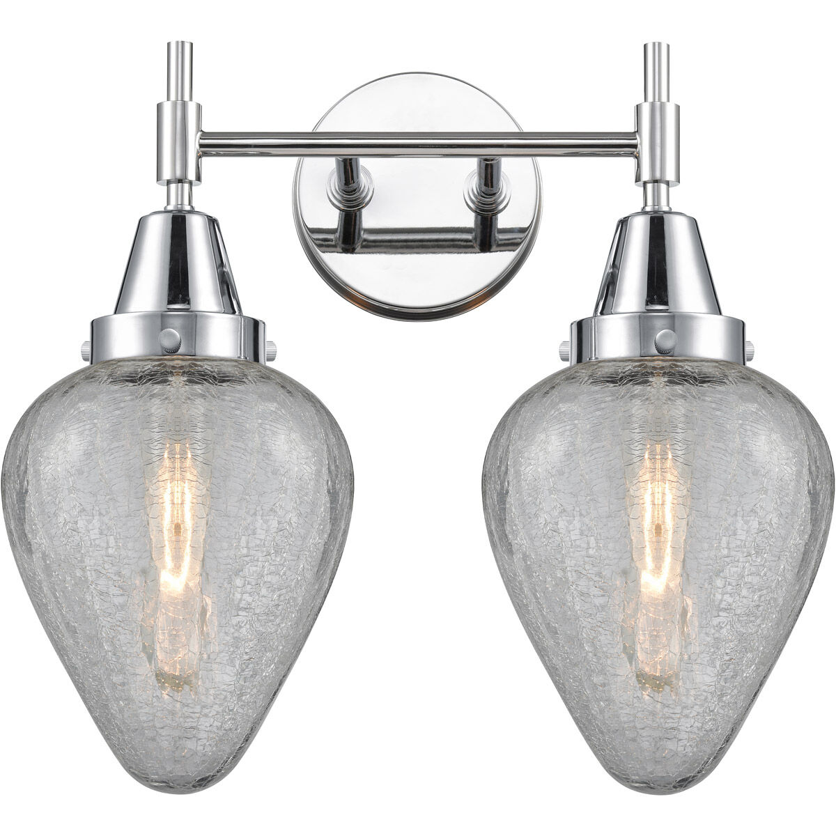 Caden LED 16 inch Polished Chrome Bath Vanity Light Wall Light