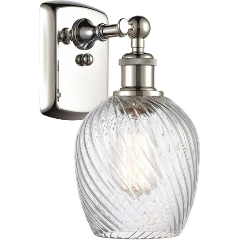 Ballston Salina LED 5 inch Polished Nickel Sconce Wall Light, Ballston
