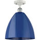 Ballston Plymouth Dome 1 Light 12.00 inch Semi-Flush Mount