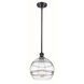 Ballston Rochester 1 Light 10 inch Oil Rubbed Bronze Stem Hung Mini Pendant Ceiling Light