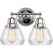 Aditi Fulton LED 15 inch Polished Chrome Bath Vanity Light Wall Light, Aditi